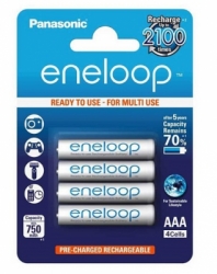 4 PCS AAA ENELOOP 750MAH  large