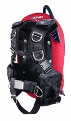 JT31D   BCD DOLPHIN TECH IST RED BALIDIVESHOP  large