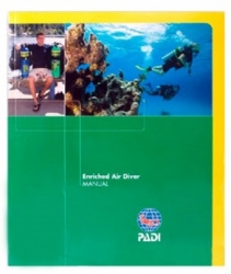 PADI EAN diver manual tables  large