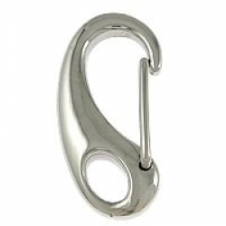 SPRING HOOK SNAP SHAPE STAINLESS 316 balidiveshop1  large