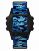 STRAP NYLON SHEARWATER TERIC CAMO BLUE SHARK BALIDIVESHOP  medium