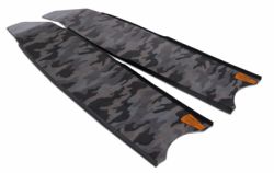 blade leaderfins fiber epoxy grey camo balidiveshop  large