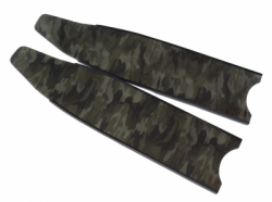 green camo stereoblades leaderfins 6  large