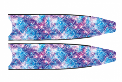 leaderfins limited edition 2021 19 mermaid galaxy transparent blades balidiveshop  large