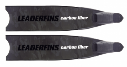 leaderfins camouflage carbon with forza foot pocket 4  large