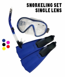 snorkeling set solo  large